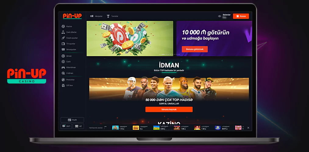 Online Pin Up Casino haqqında məlumat Azerbaycan Rəsmi Saytı