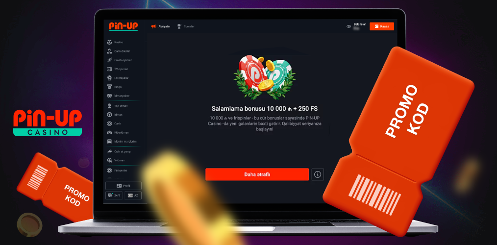 Qeydiyyat üçün Pin Up Promo Kodu haqqında məlumat